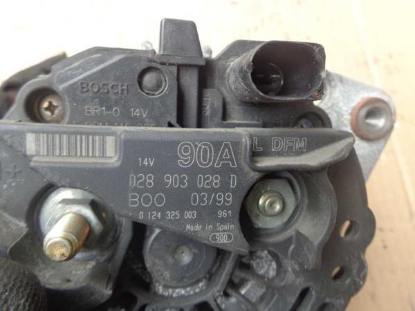 ALTERNATEUR 90AMP VW/AUDI/SEAT/SKODA 1.4/1.6/1.8/2.0 - Vue 4